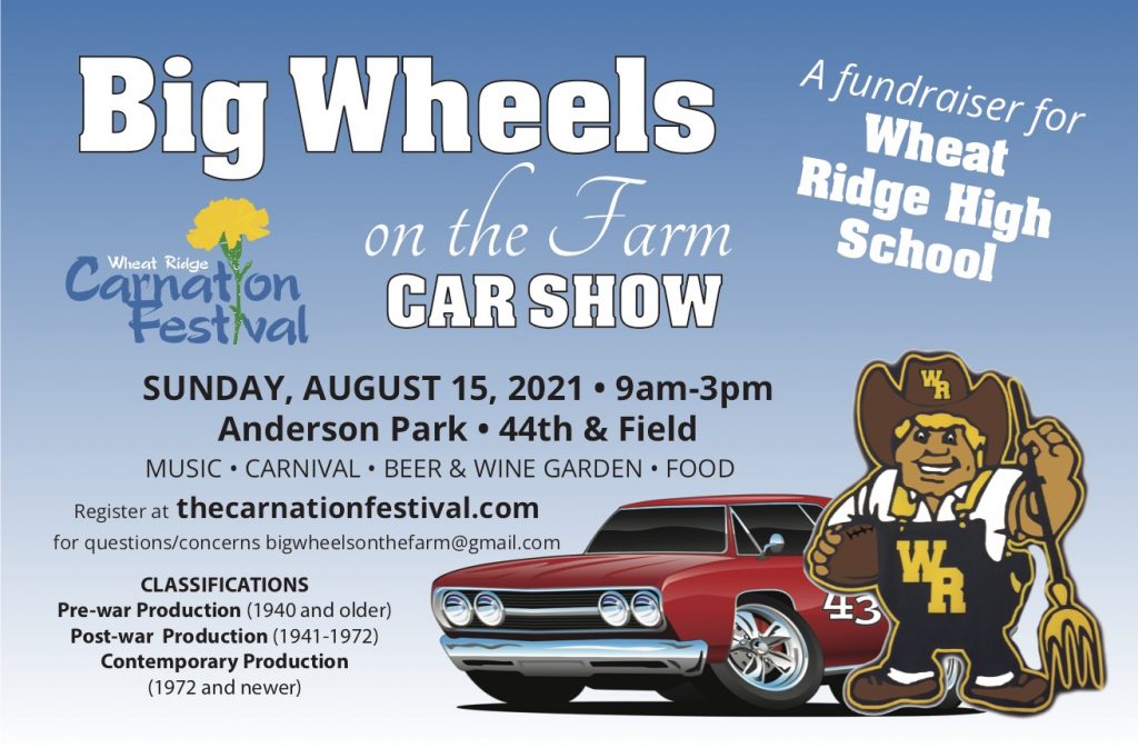 Big Wheels on the Farm hosted by Wheat Ridge High School Wheat Ridge Carnation Festival
