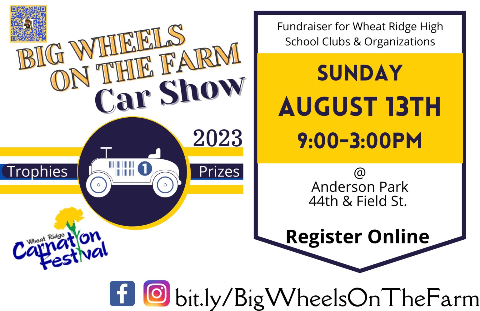 Big Wheels on the Farm hosted by Wheat Ridge High School Wheat Ridge Carnation Festival