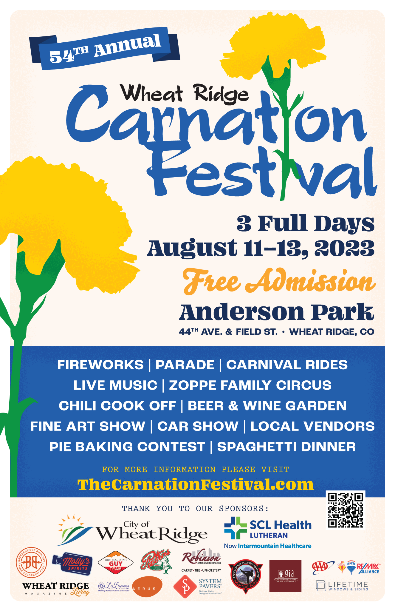 2023 Wheat Ridge Carnation Festival Wheat Ridge Carnation Festival