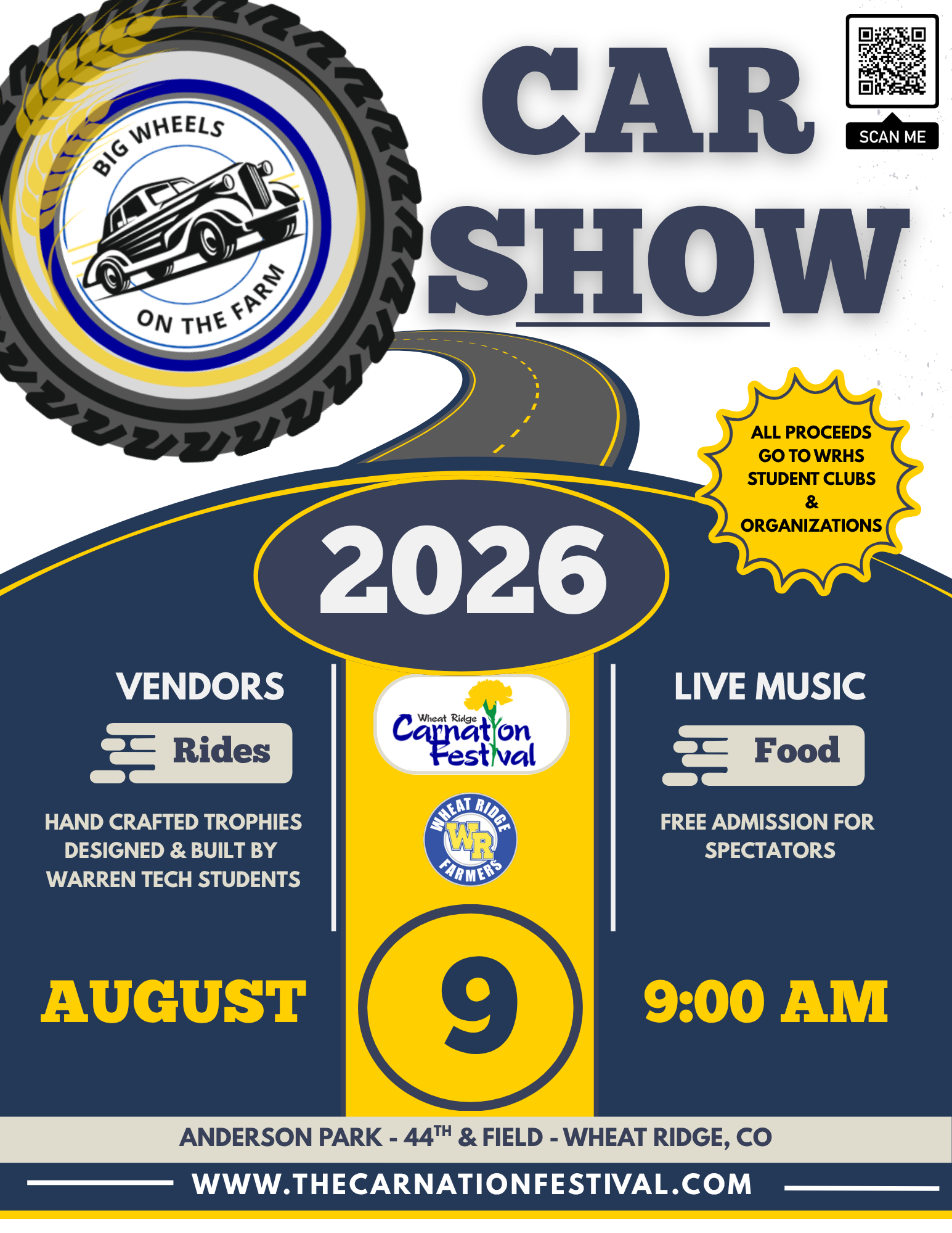 wheat ridge carnation car show